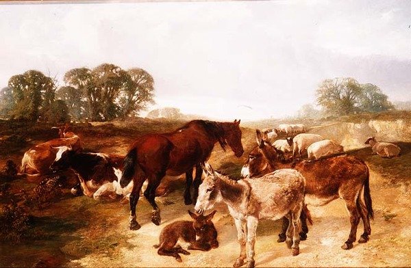 Una reunión en Hampstead Heath de Henry Weekes