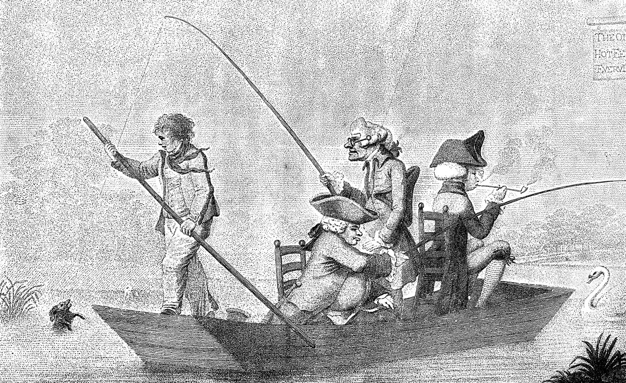 Paciencia en una barca de Henry William Bunbury