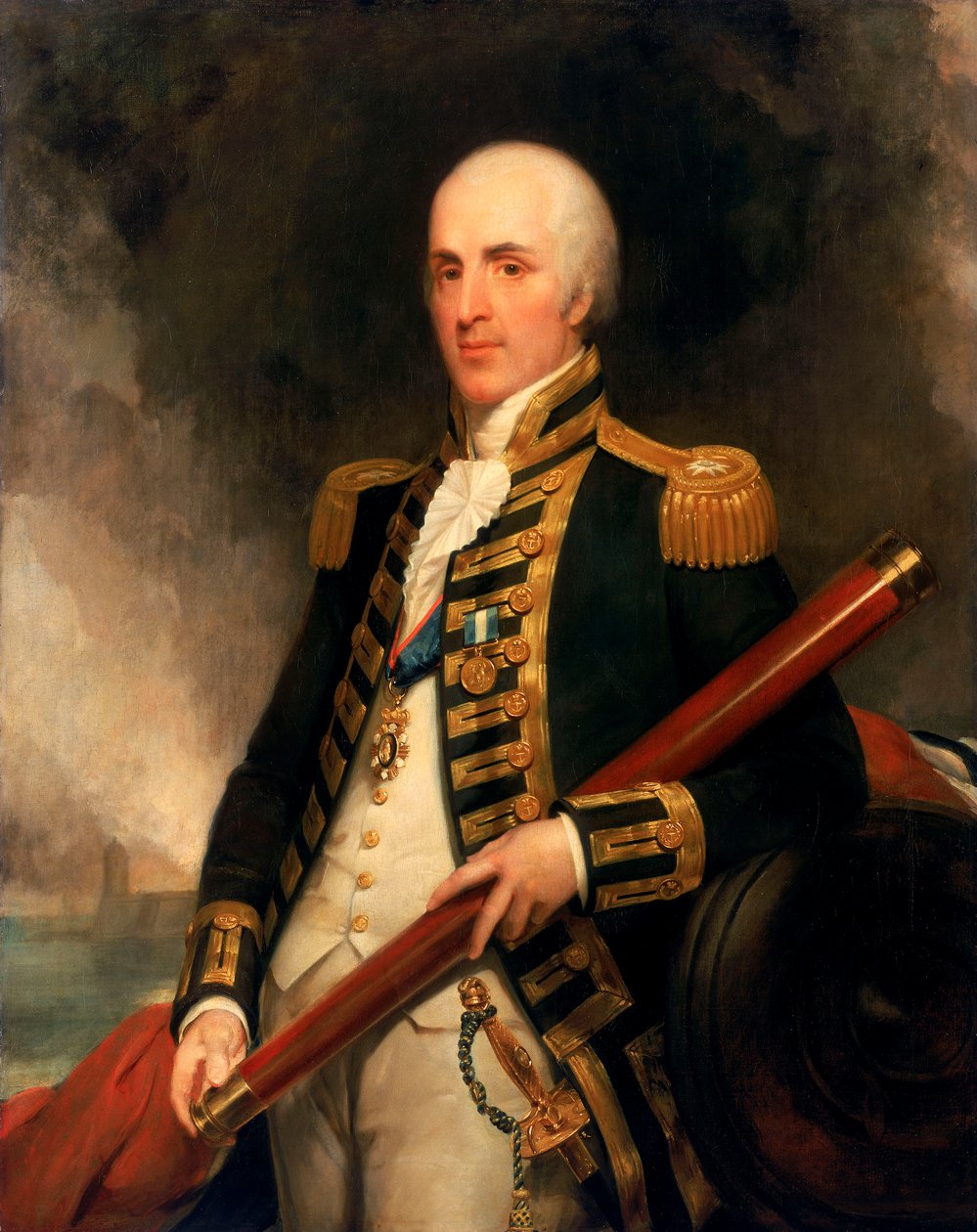 Contraalmirante Sir Alexander John Ball (1757-1809) de Henry William Pickersgill