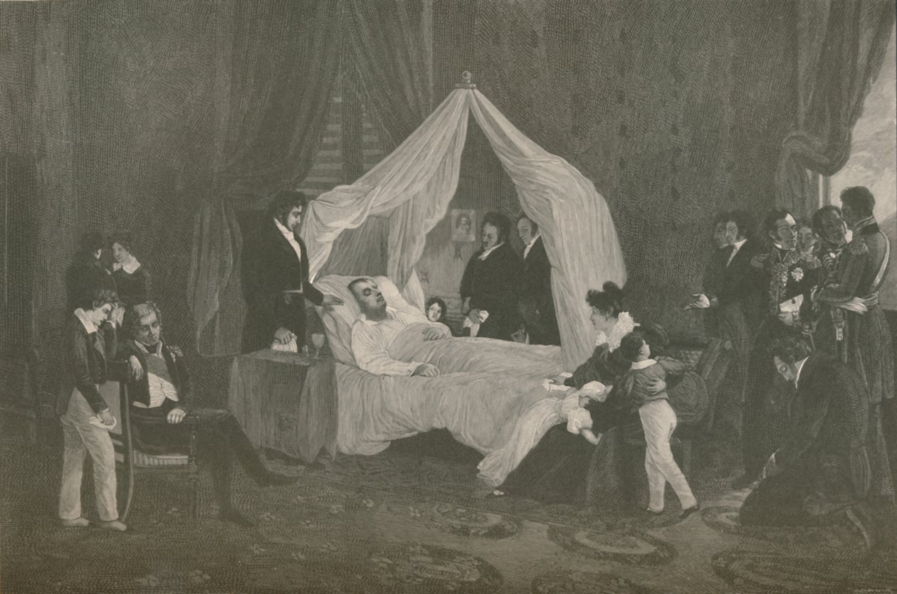 Muerte de Napoleón I, 1821, 1896 de Henry Wolf