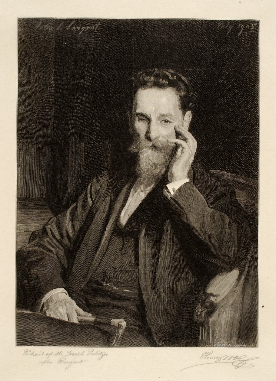 Joseph Pulitzer de Henry Wolf