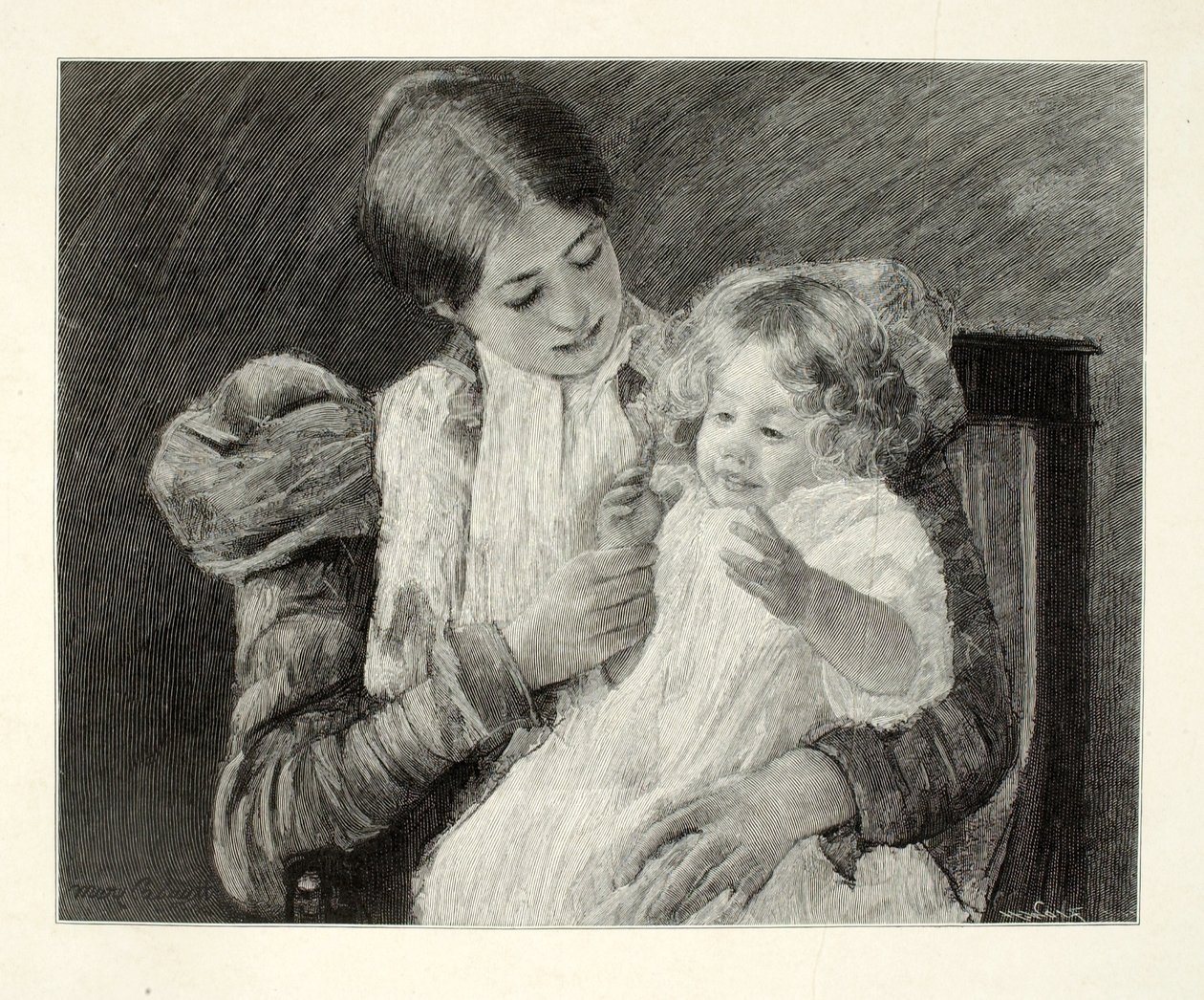Madre e hijo de Henry Wolf
