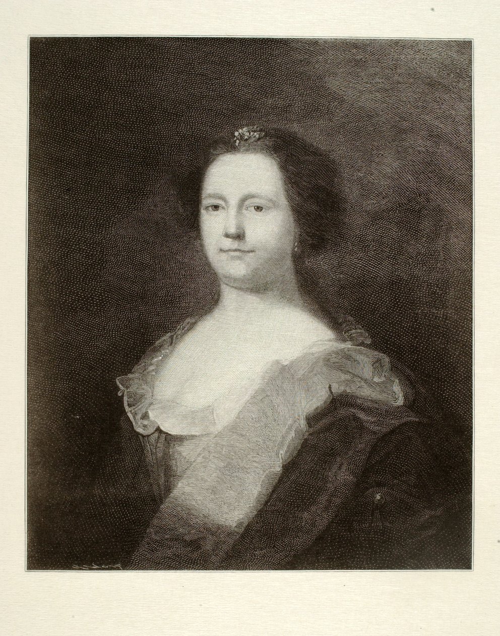 Sra. Deborah Franklin de Henry Wolf