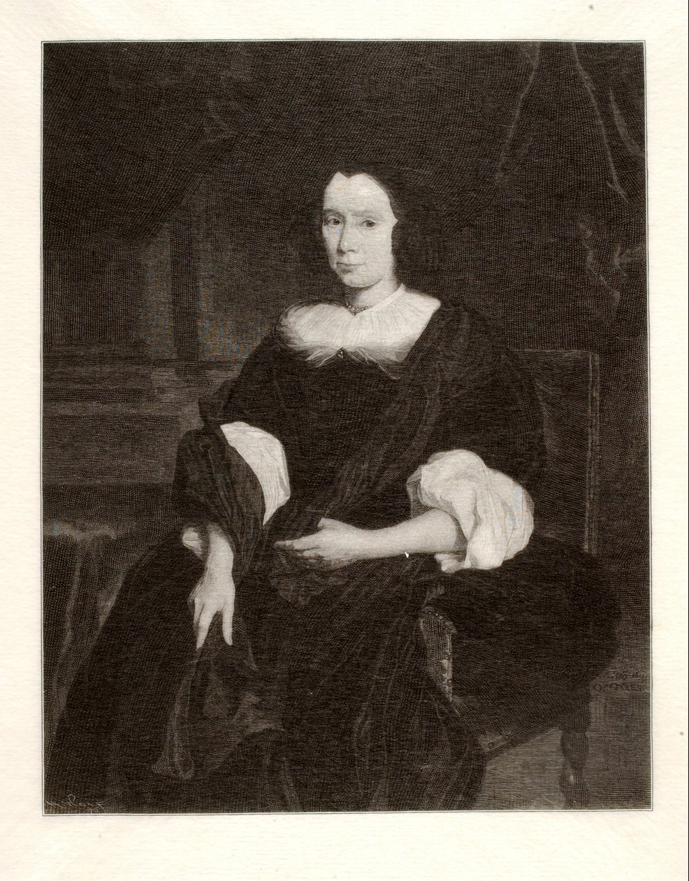 Retrato de una dama de Henry Wolf