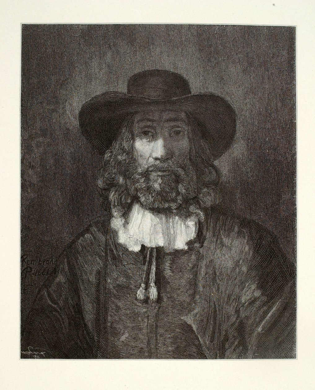 Retrato de un hombre de Henry Wolf