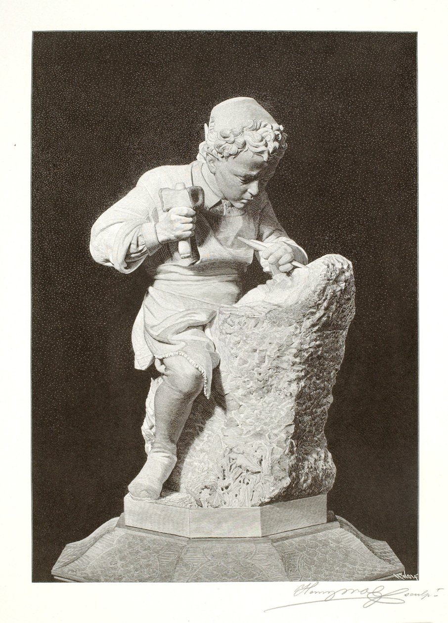 El joven Miguel Ángel de Henry Wolf