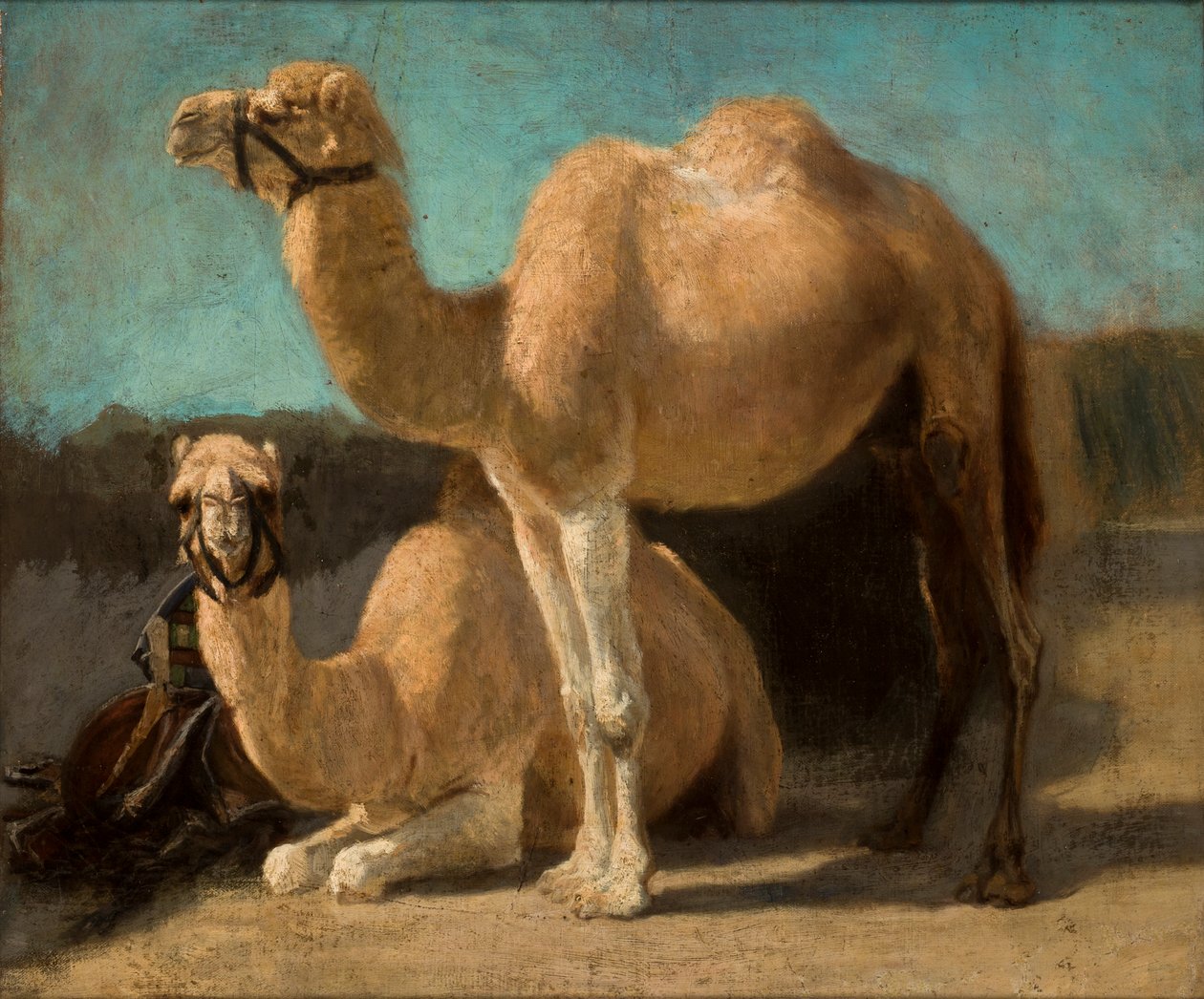 Dos camellos de Henryk Hipolit Rodakowski