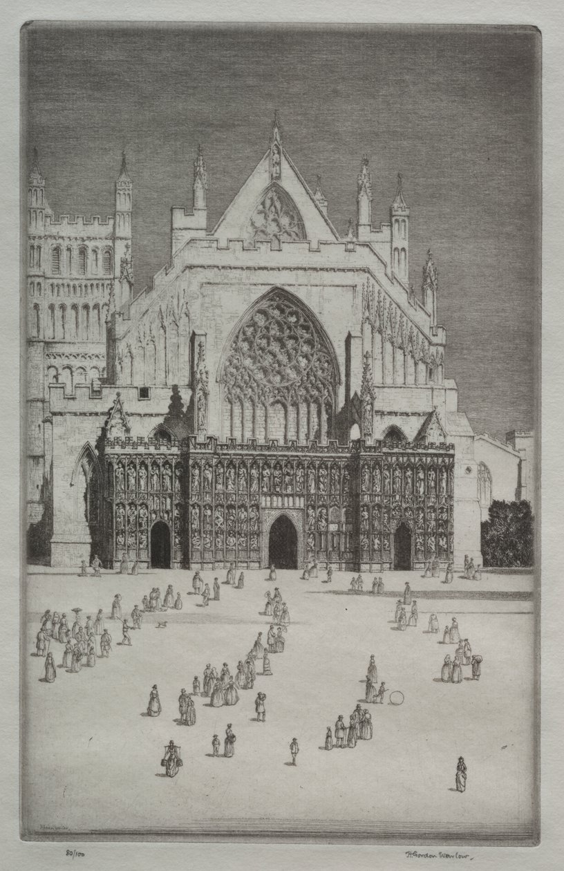 Catedral de Exeter de Herbert Gordon Warlow