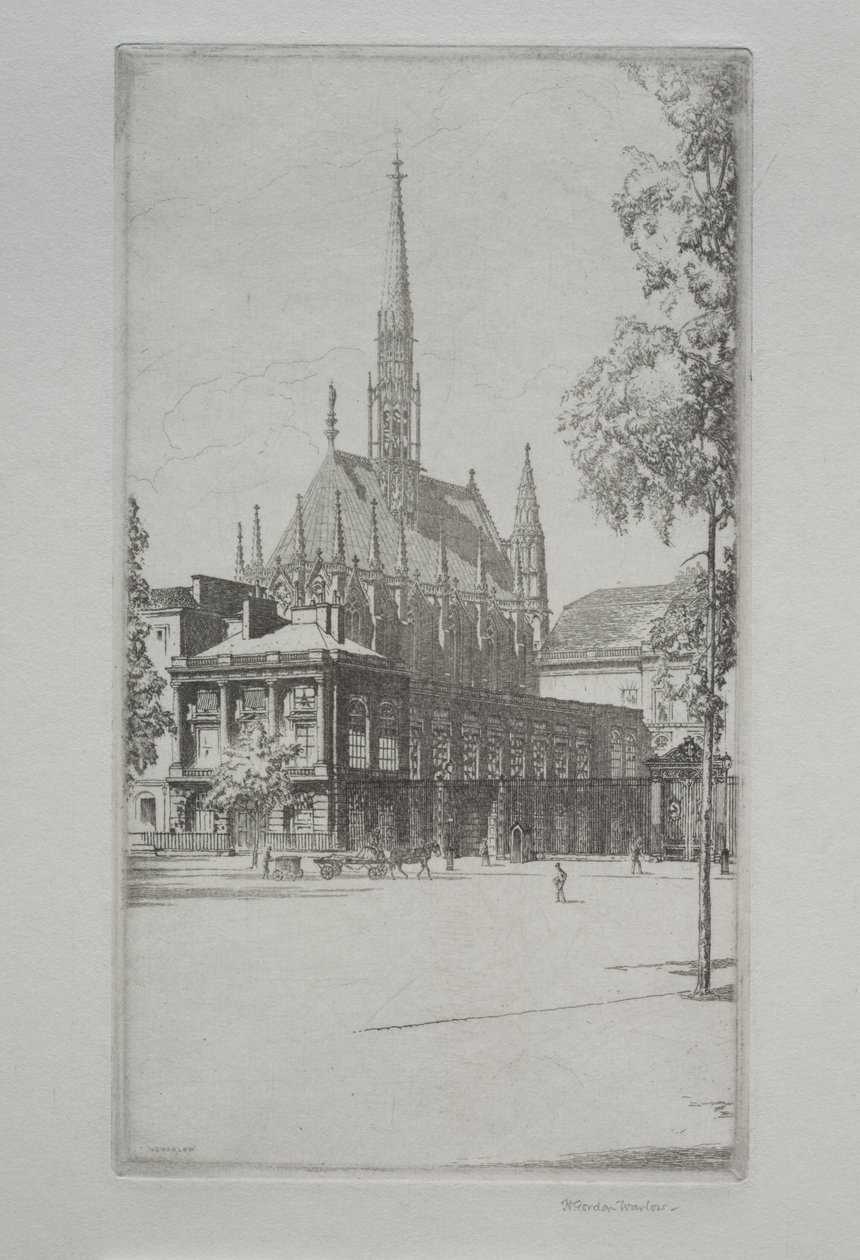Sainte-Chapelle, París de Herbert Gordon Warlow