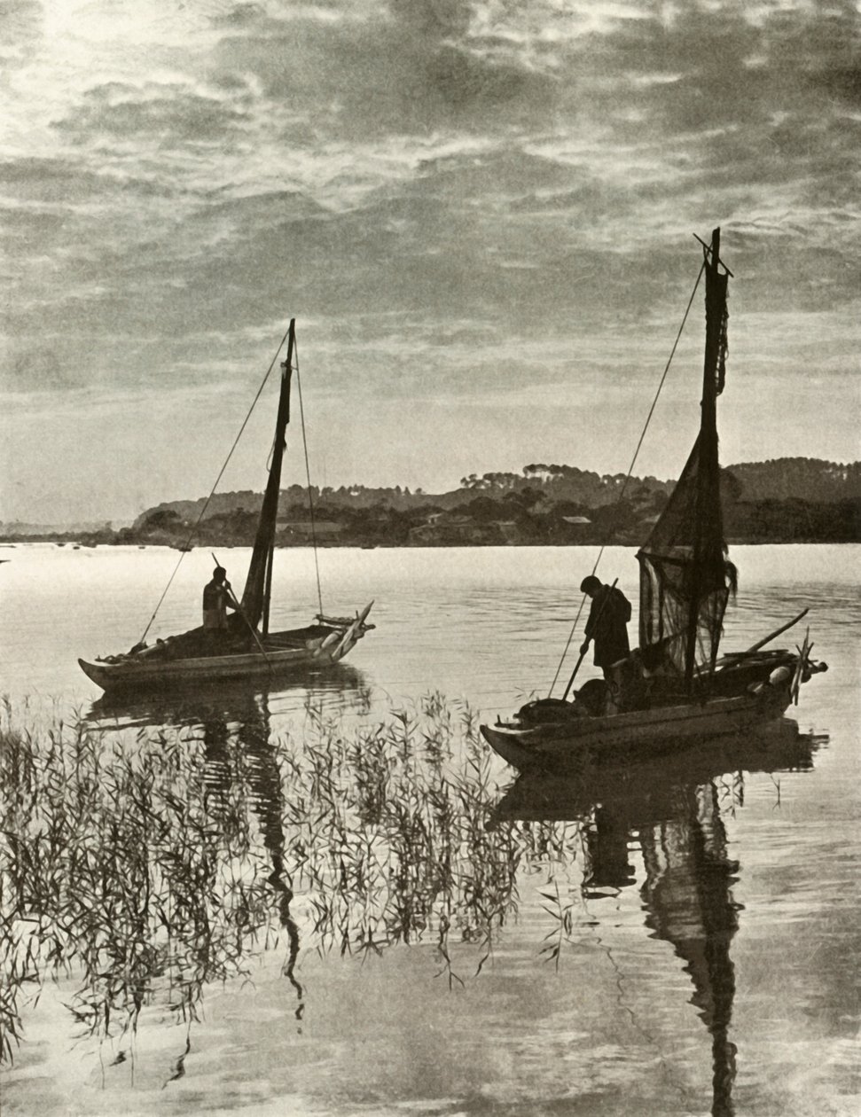 En la Bahía de Tokio, 1910 de Herbert Ponting