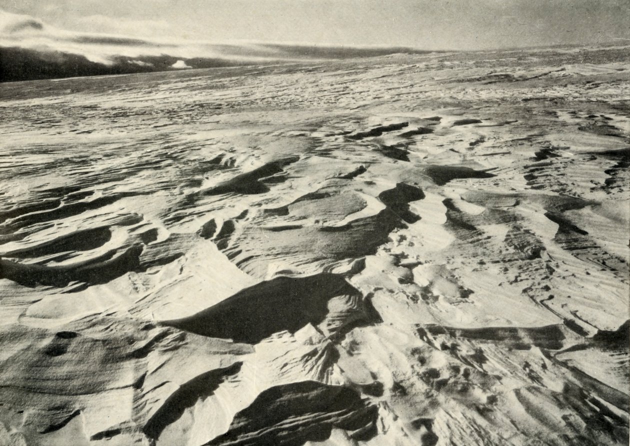 Sastrugi, 21 de febrero de 1911, 1913 de Herbert Ponting