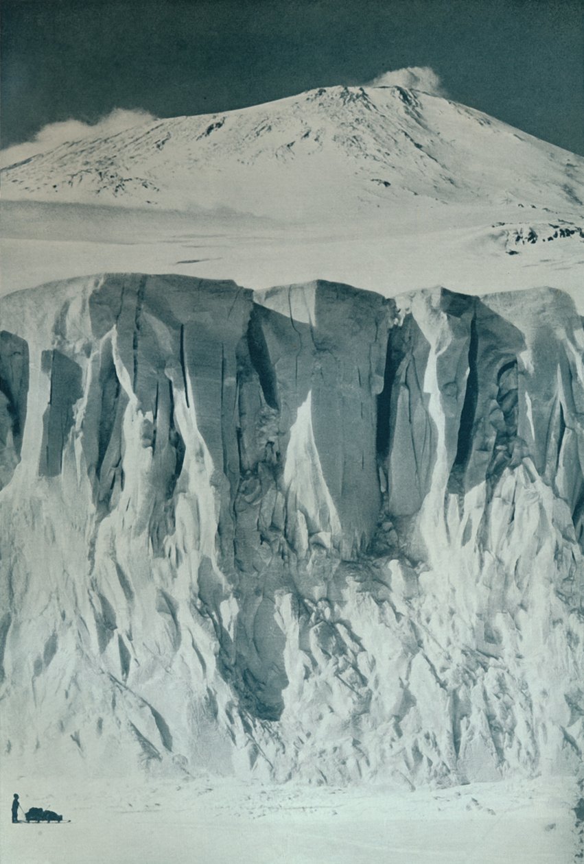 Las Murallas del Monte Erebus, c1911, 1913 de Herbert Ponting