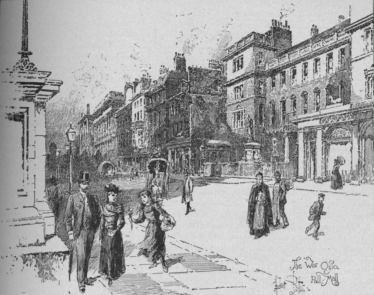 Oficina de Guerra, Pall Mall de Herbert Railton