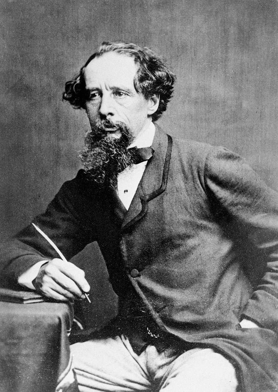 Charles Dickens, 1861 de Herbert Watkins