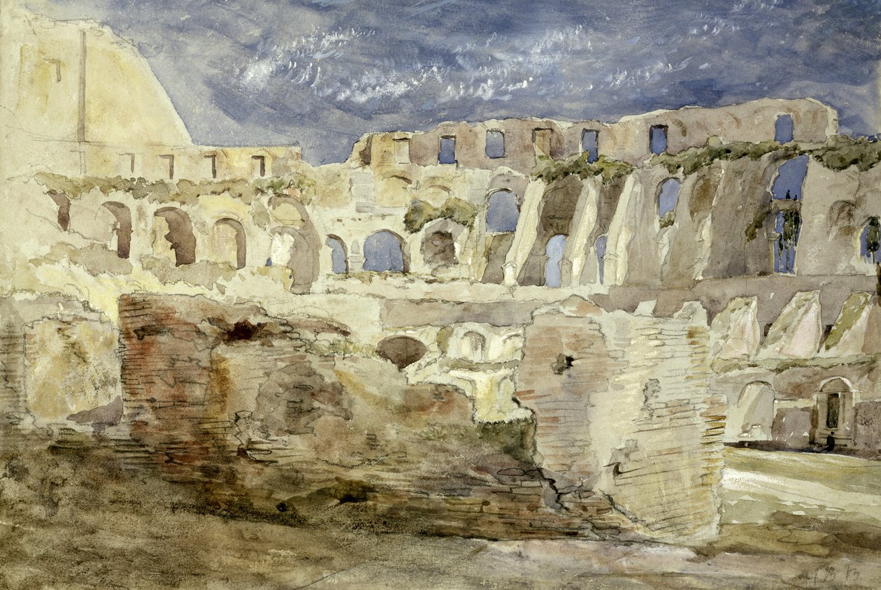 El Coliseo, Roma de Hercules Brabazon Brabazon