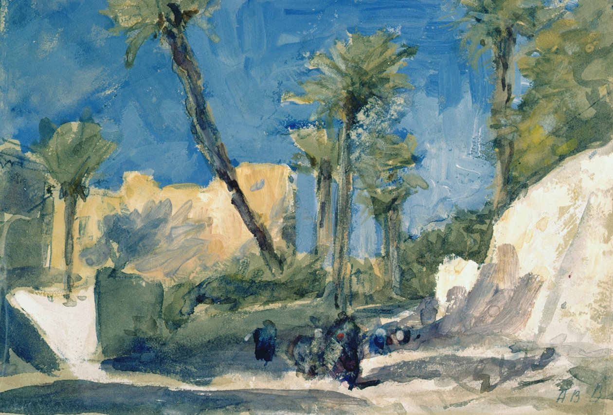 Las palmeras datileras en Elche, España de Hercules Brabazon Brabazon