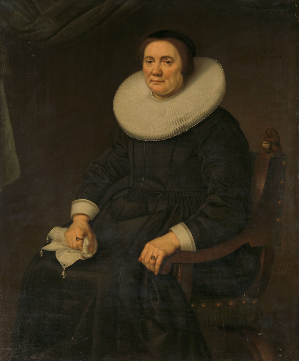 Retrato de una mujer de Hercules Sanders