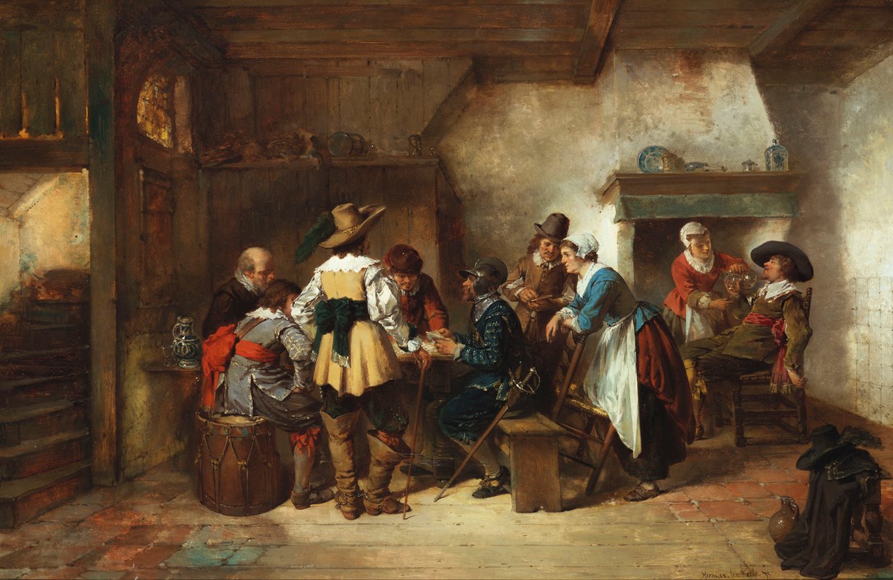 El juego de cartas de Herman Frederick Carel Ten Kate