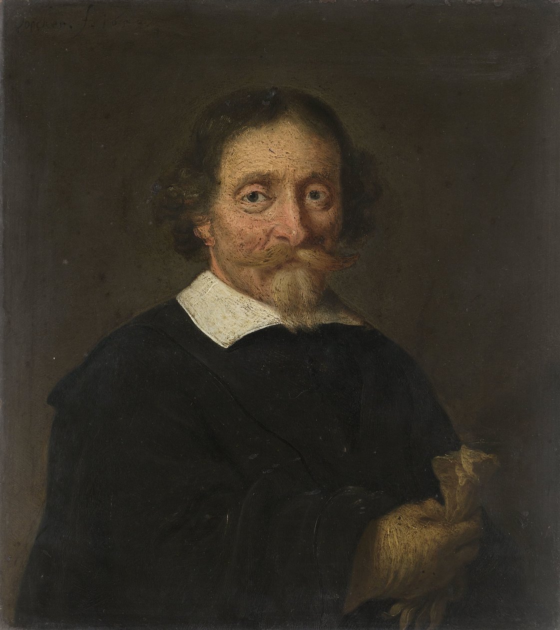 Retrato de un hombre de Herman Meynderts Doncker