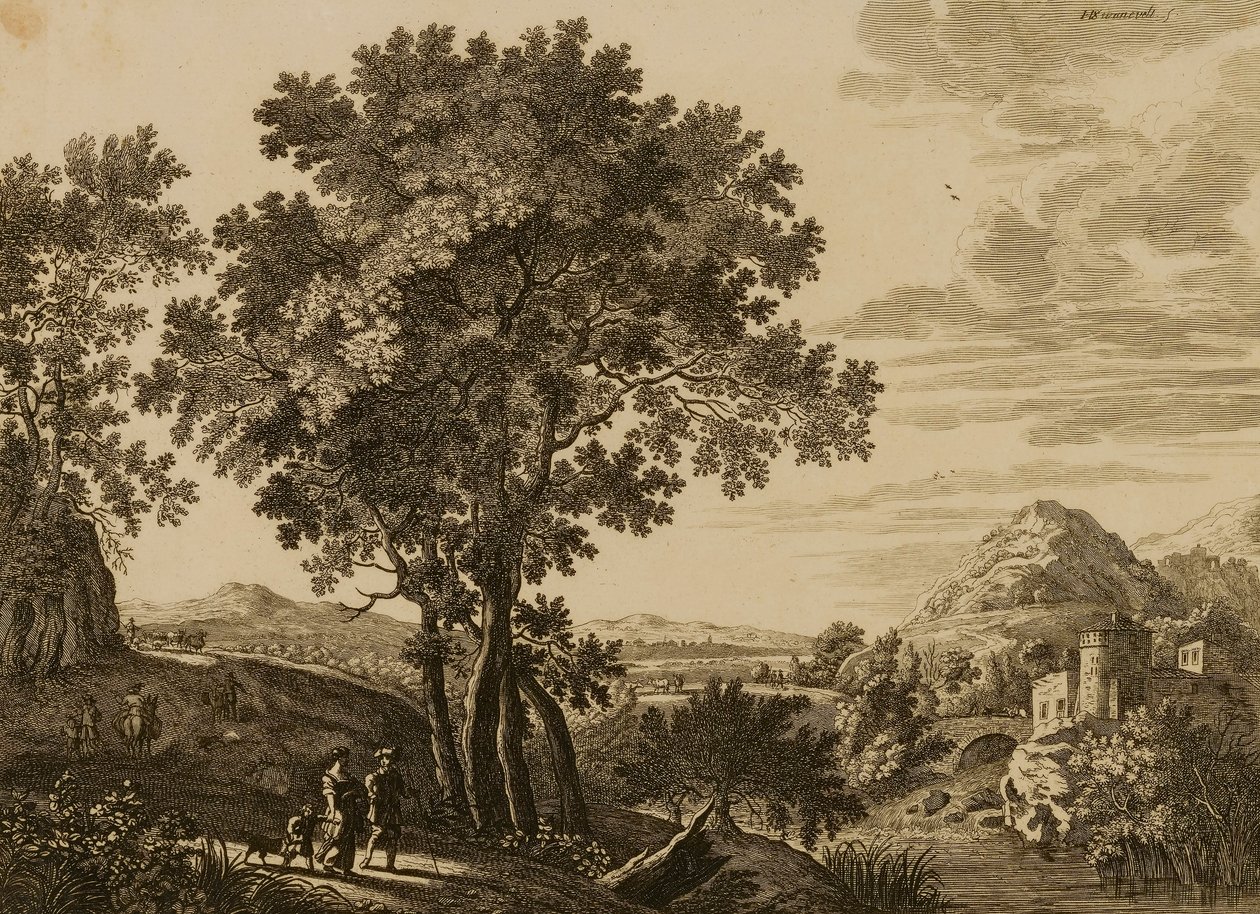 Paisaje de Herman van Swanevelt
