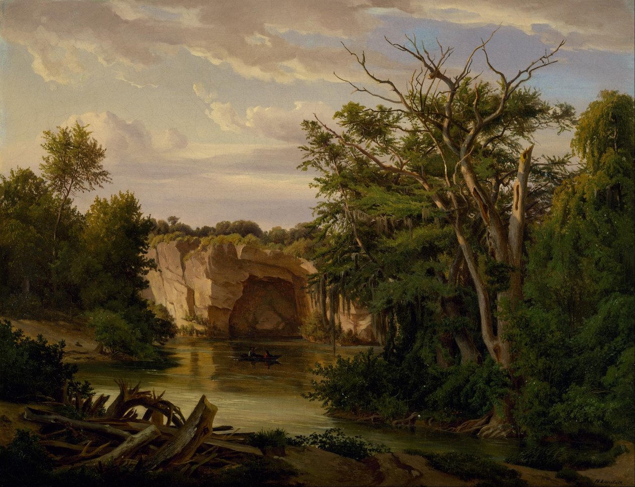 Paisaje de tierras altas de Carl Hermann Frederick Lungkwitz