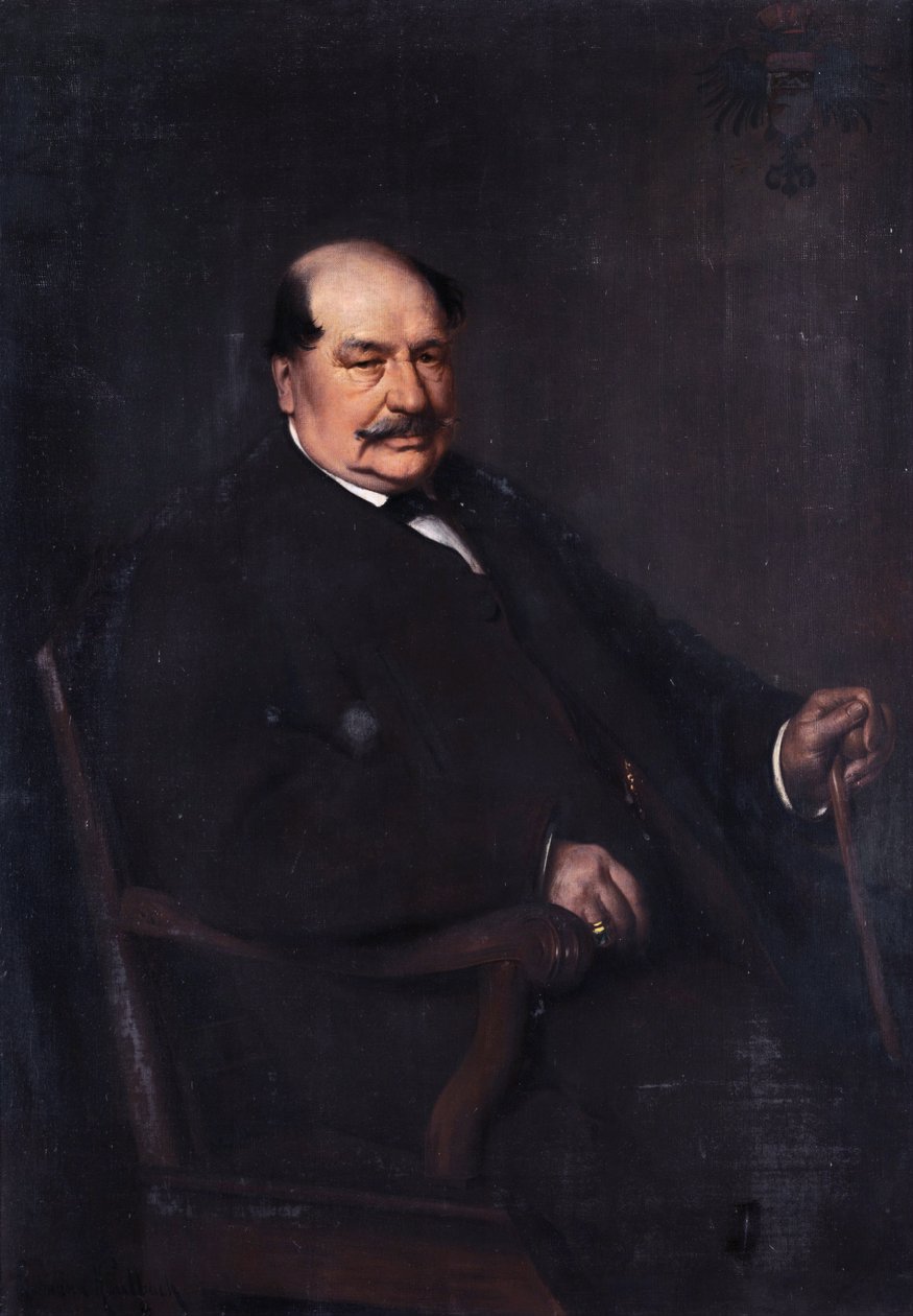 Conde Alois Nikolaus Ambros, Conde de Arco-Stepperg (1808-1890) de Hermann Kaulbach