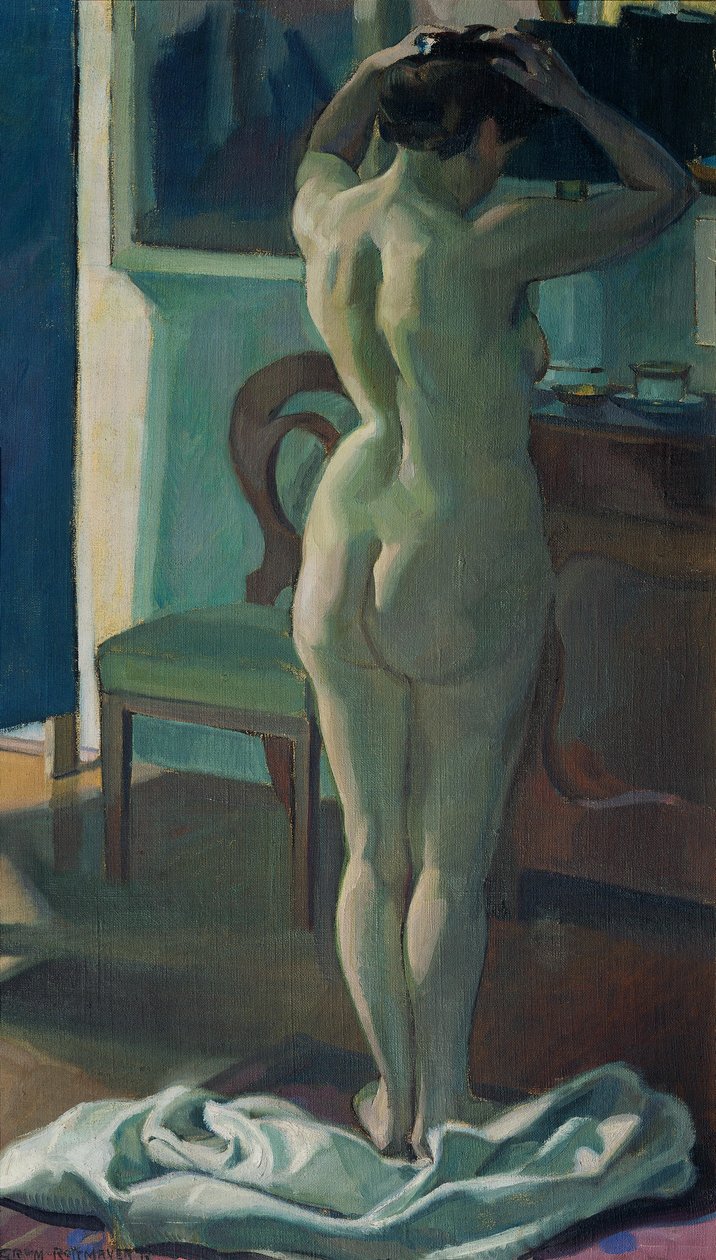 Desnudo femenino de Hermann Grom Rottmayer