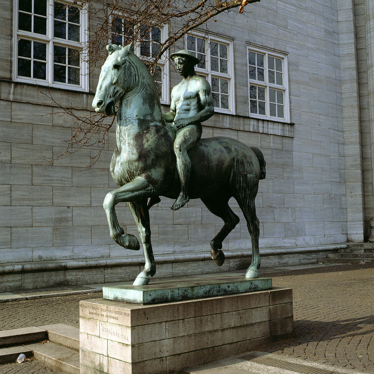 El jinete, 1908 de Hermann Hahn