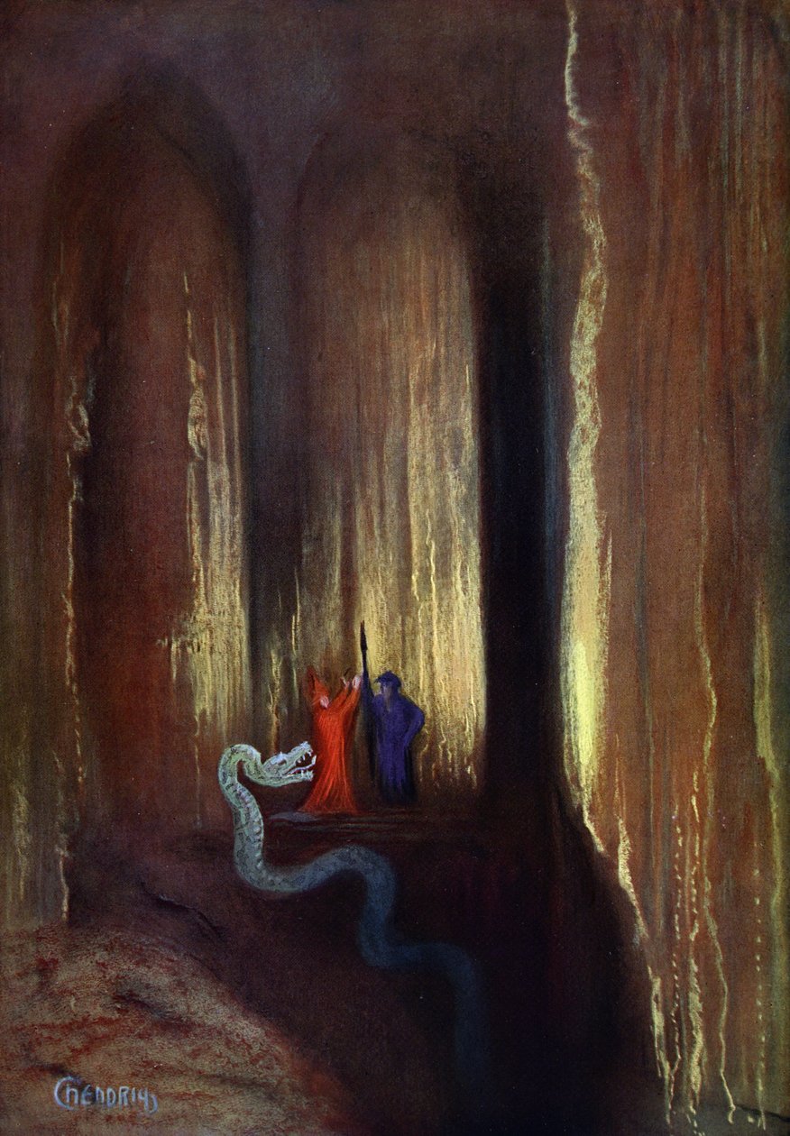 Caverna Oscura, 1906 de Hermann Hendrich