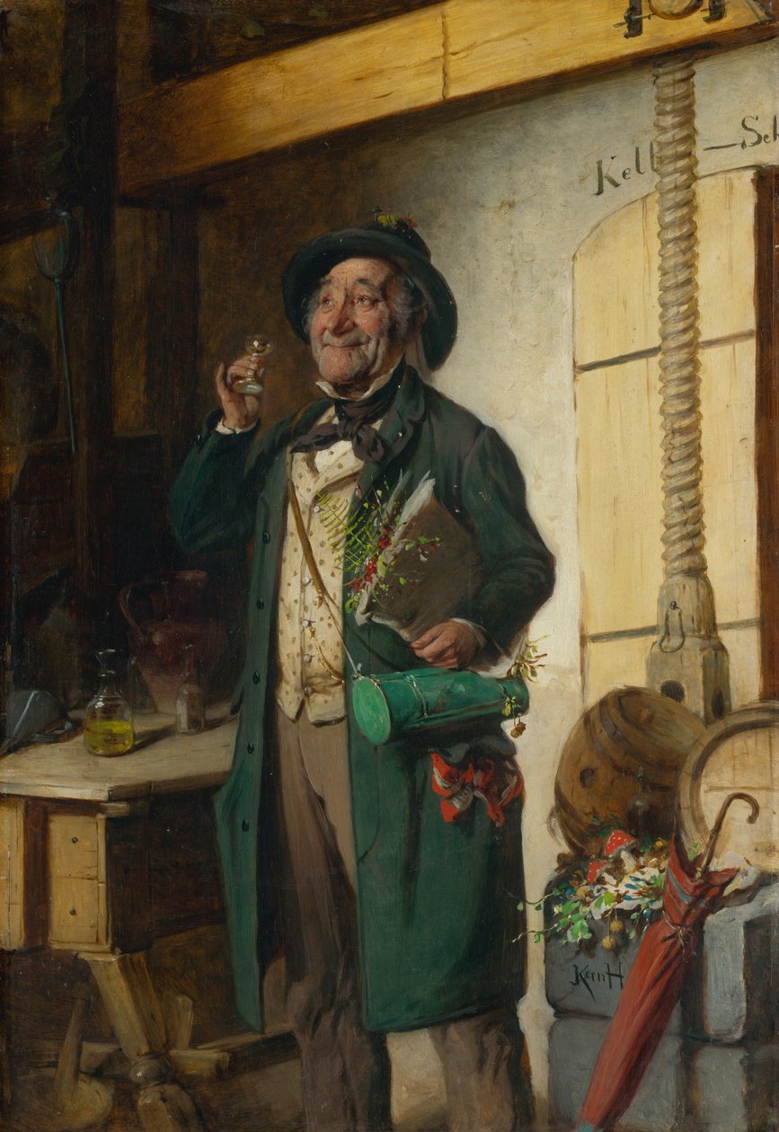 La flor más querida de los botánicos, 1870 de Hermann Kern