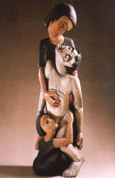 El velorio, 1924-25 de Hermann Scherer