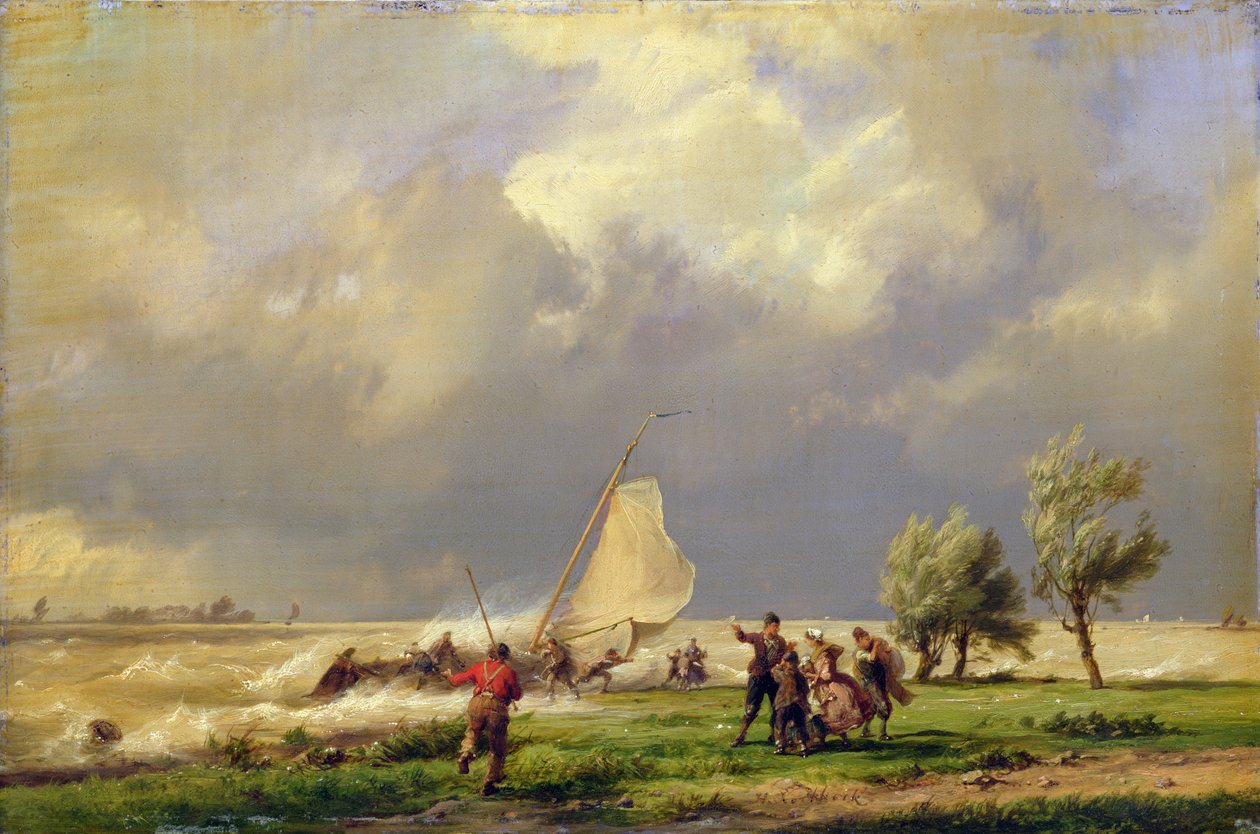 El naufragio de Johannes Hermann Barend Koekkoek