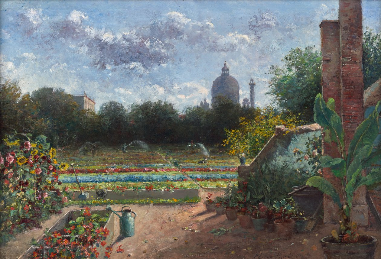 El jardín botánico de Viena de Hermine Lang Laris