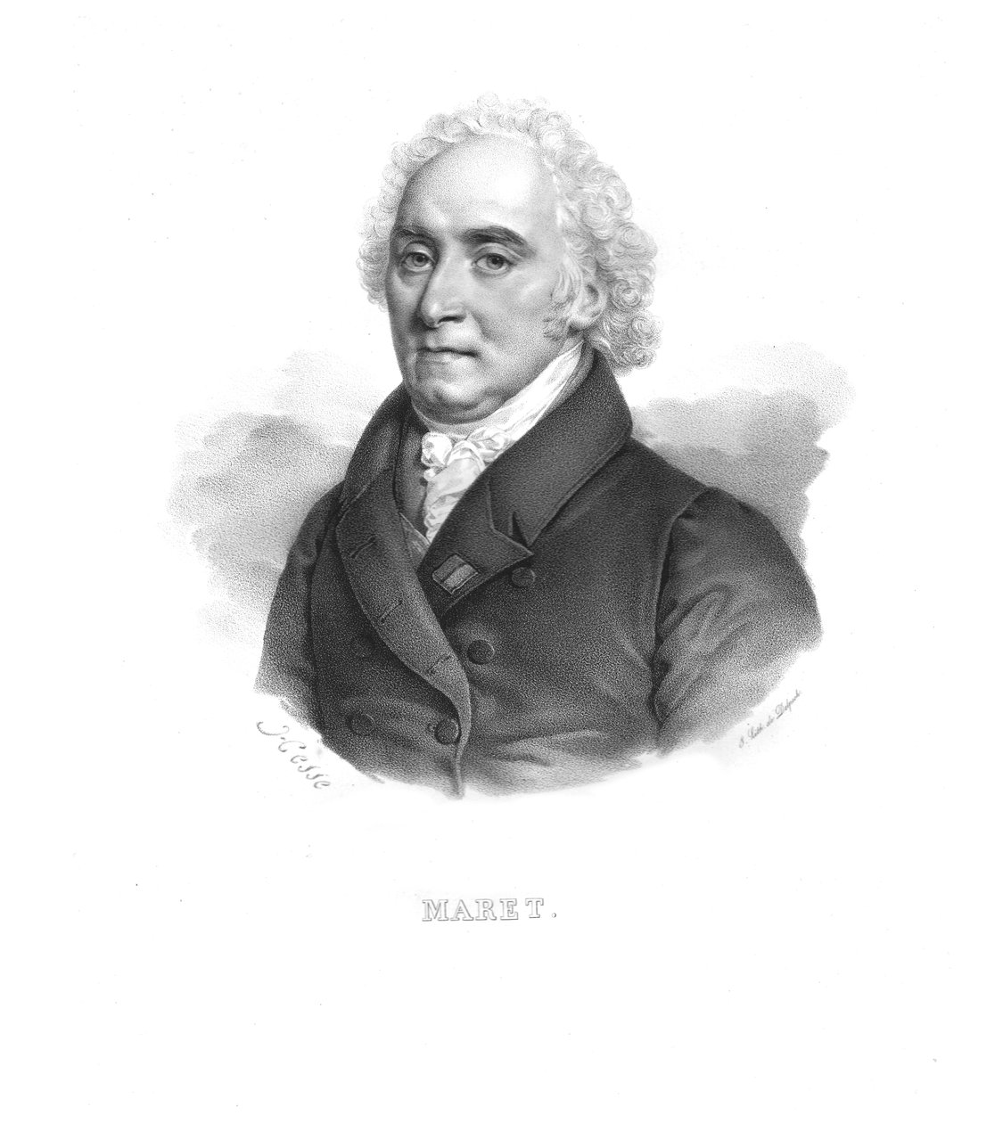 Hugues-Bernard Maret, Duque de Bassano, c. 1820s de Hesse