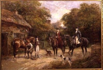 Parada en la Herrería de Heywood Hardy