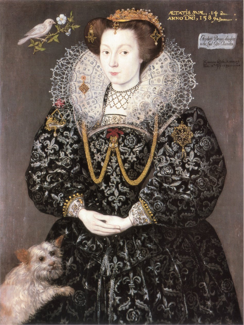 Elizabeth Brydges 1589 de Hieronimo Custodis