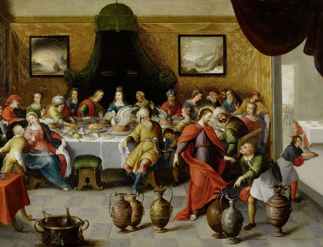 Bodas de Caná de Hieronymous Francken III