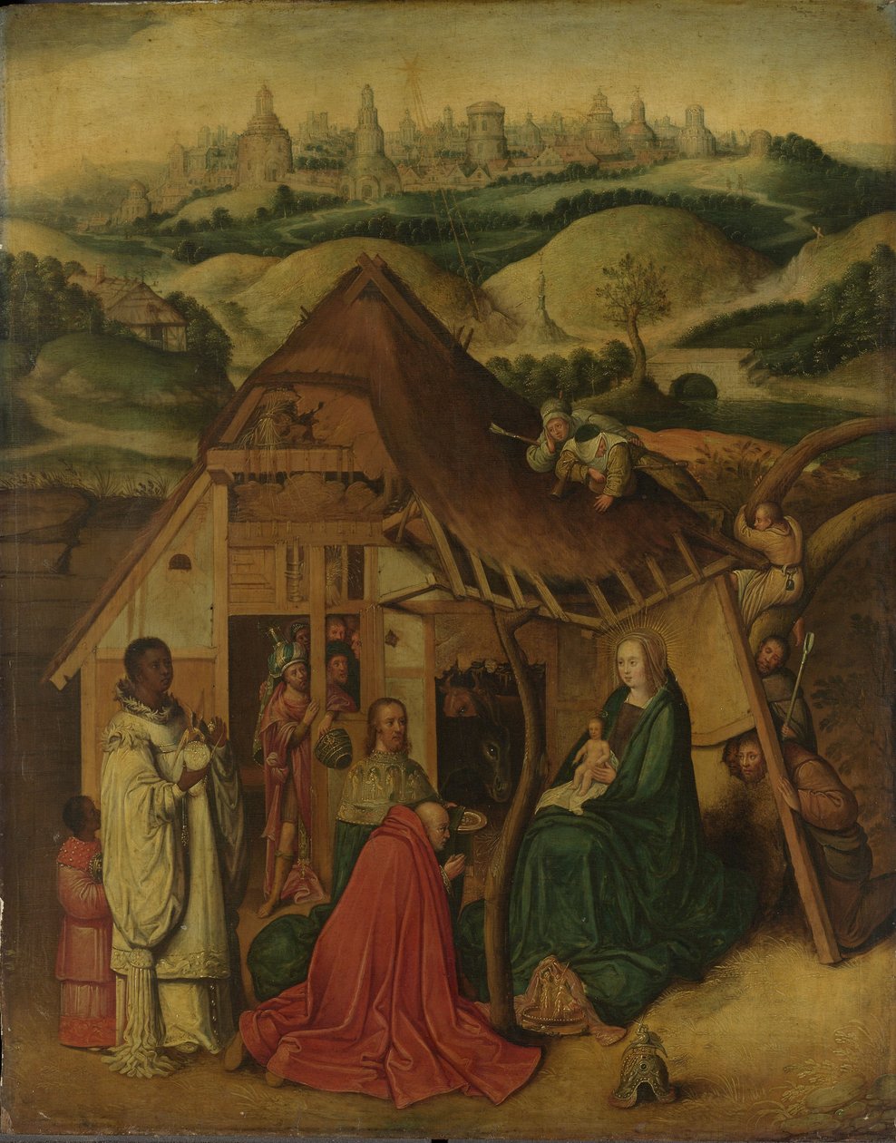 Adoración de los Magos de Hieronymus Bosch