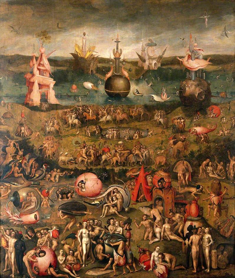 Alegoría del lujo de Hieronymus Bosch