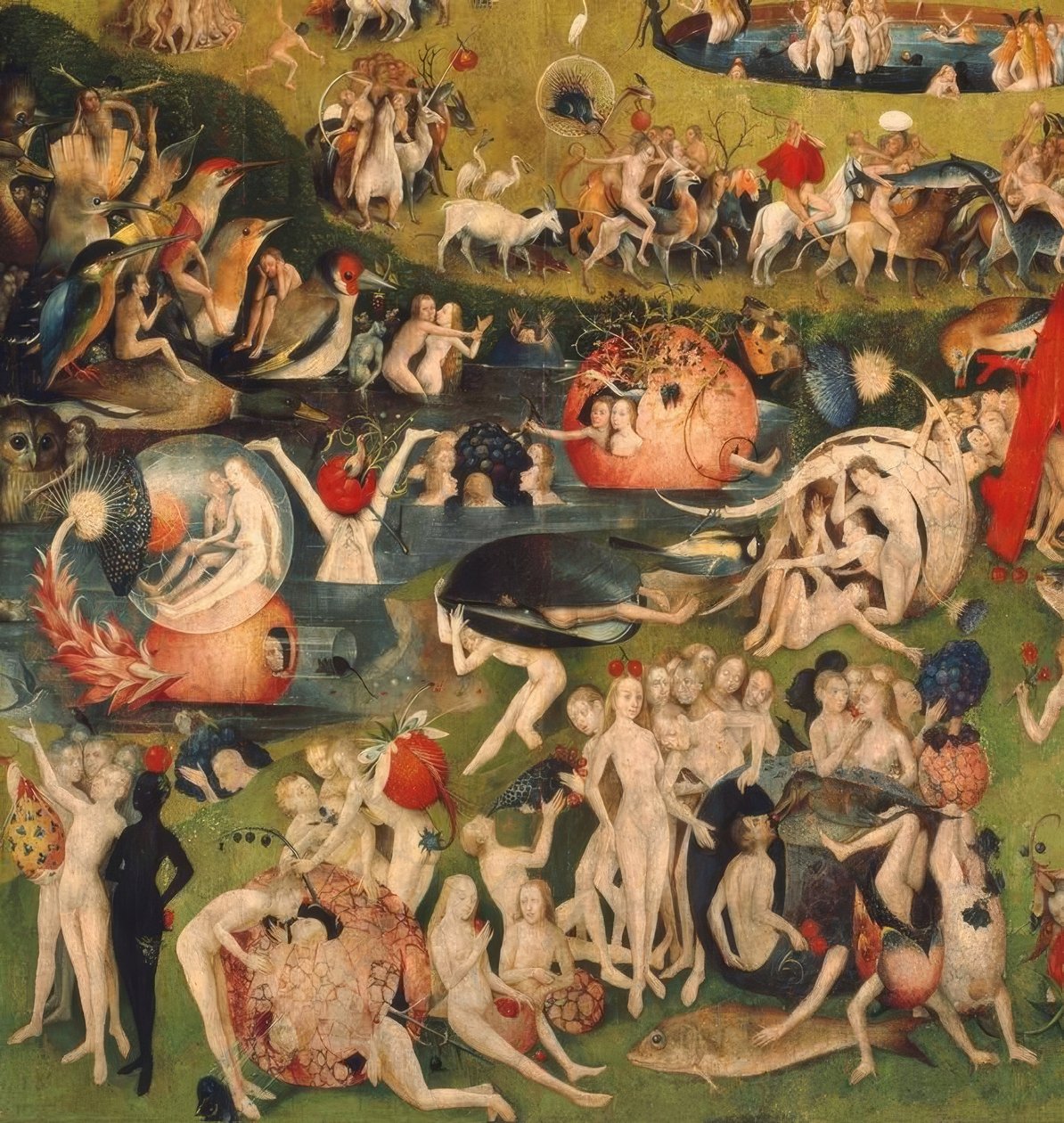 El jardín de las delicias de Hieronymus Bosch