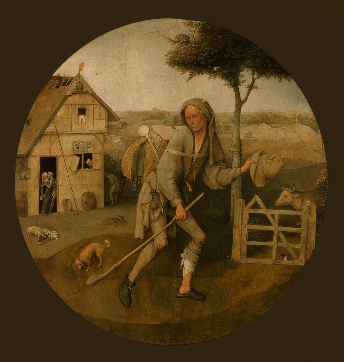 El Vagabundo de Hieronymus Bosch