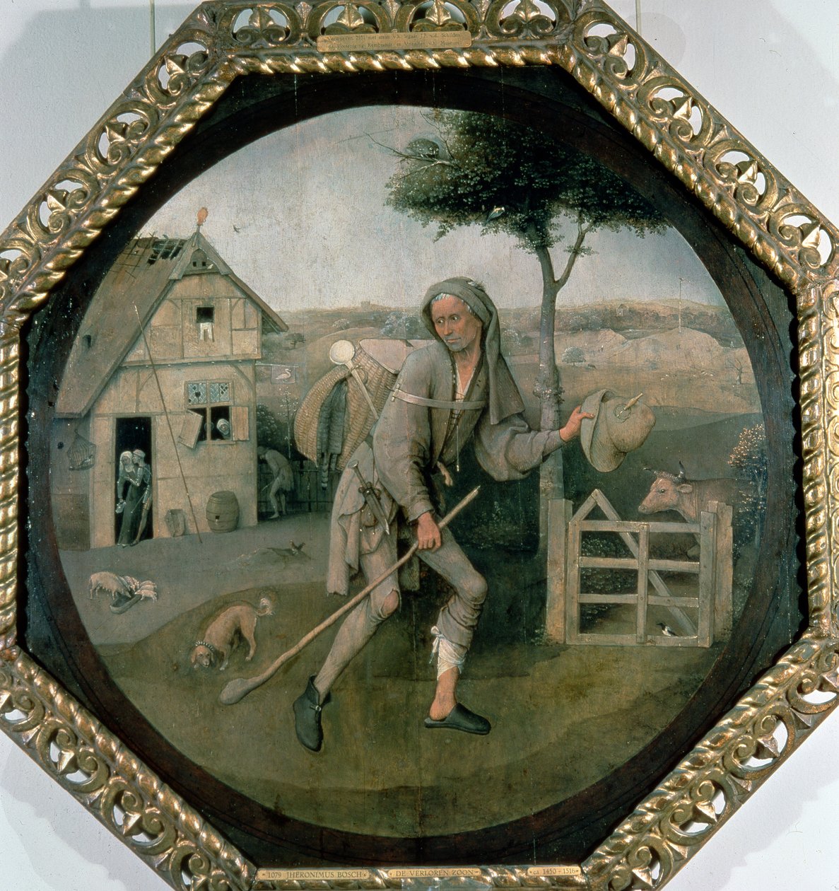 El vagabundo El hijo pródigo, c.1510 de Hieronymus Bosch