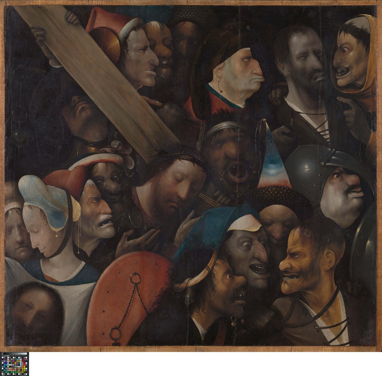 Cristo con la cruz a cuestas de Hieronymus Bosch