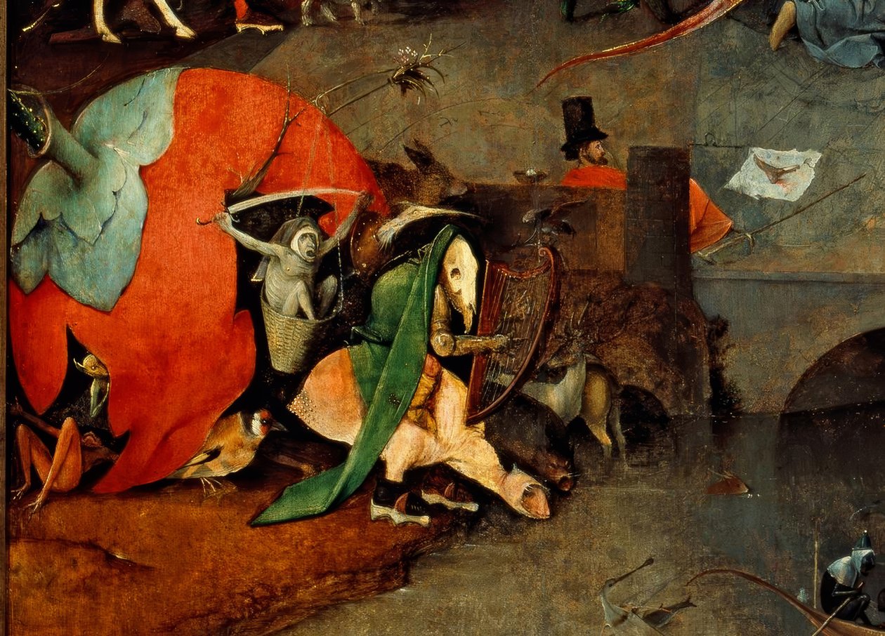 La tentación de San Antonio de Hieronymus Bosch
