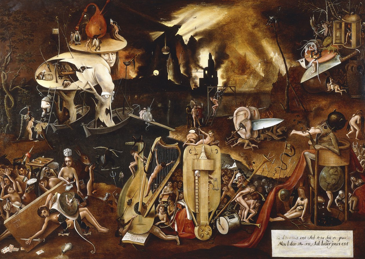 Infierno de Hieronymus Bosch