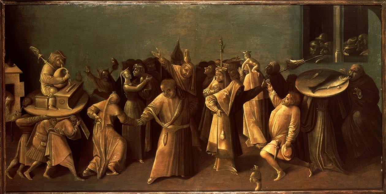 La lucha del Carnaval con la Cuaresma de Hieronymus Bosch