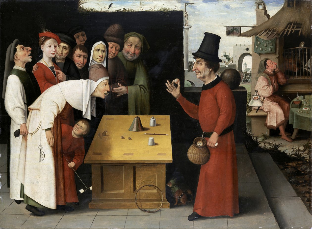 El charlatán de Hieronymus Bosch