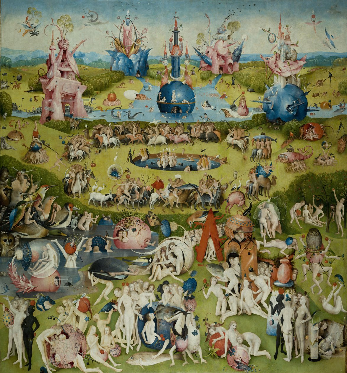 El jardín de las delicias de Hieronymus Bosch