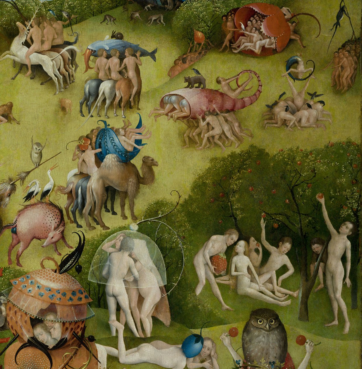 El Jardín de las Delicias de Hieronymus Bosch