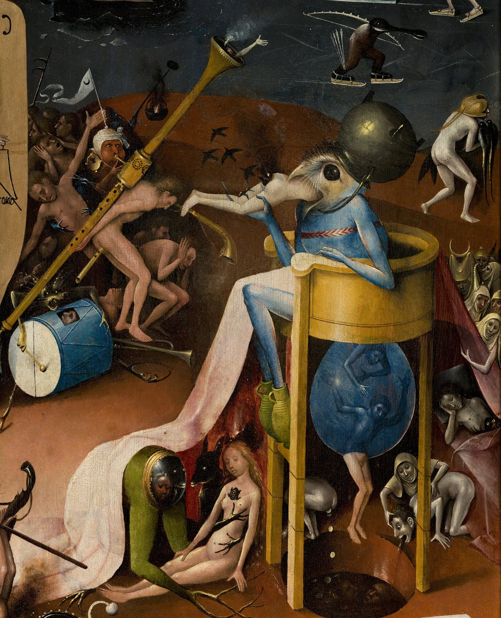 El jardín de las delicias, 1490-1500 de Hieronymus Bosch